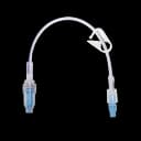 IV Extension Set Maxplus® Clear Needle-Free Port Standard Bore 8-1/2 Inch Tubing Without Filter Sterile