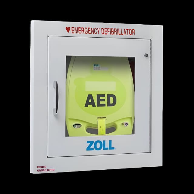 AED Wall Cabinet AED Plus® 1.5 X 17.3 X 17.3 Inch For use with AED