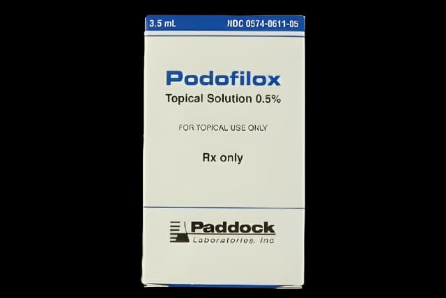 Podofilox 0.5% Solution Bottle 3.5 mL