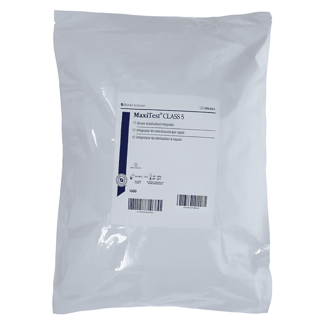 Maxitest Strip Steam Sterilization Integrator 4 in x 0.75 inch, Class 5