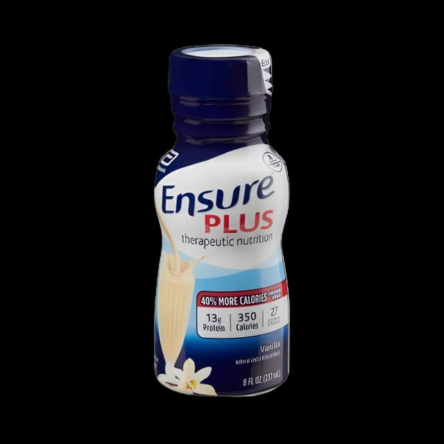Oral Supplement Ensure® Plus Therapeutic Nutrition Vanilla Flavor Liquid 8 oz. Bottle