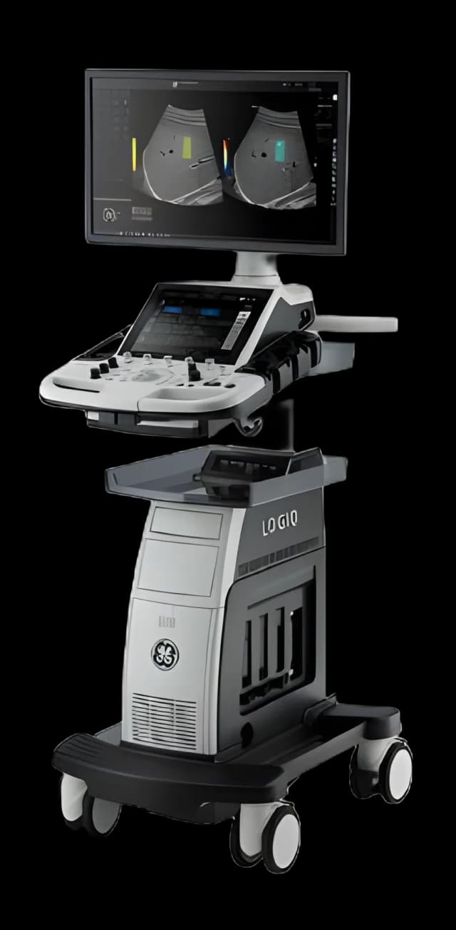 Ultrasound System Logiq P Series B-Mode, M-Mode, Colour Flow, Pulsed Wave, and Power Doppler