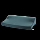 Cervical Roll Pillow AB Contour 9-1/2 X 14 Inch Black Reusable