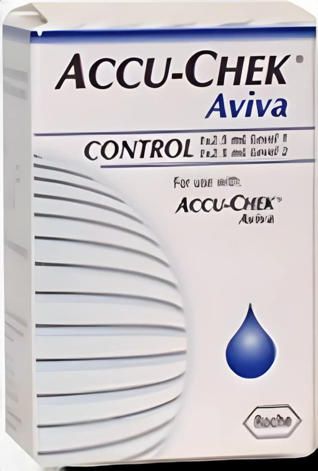 Blood Glucose Control Solution Accu-Chek® Aviva 2 X 2.5 mL Level 1 & 2
