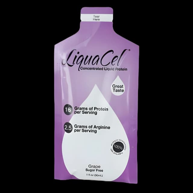 Oral Supplement LiquaCel® Grape Flavor Liquid 1 oz. Individual Packet - GH95B