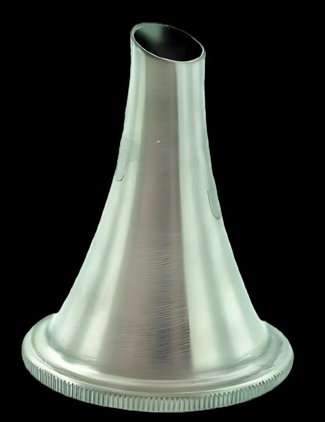 Ear Speculum Tip Farrior Regulator End For use with Otoscope Stainless Steel 3.5 X 4 mm Disposable