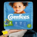 Unisex Baby Diaper Comfees® Size 4 Disposable Moderate Absorbency - 41540