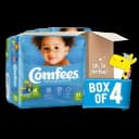 Unisex Baby Diaper Comfees® Size 4 Disposable Moderate Absorbency - 41540