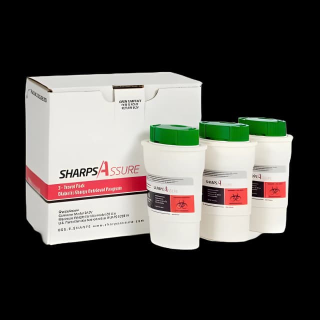 Sharps Assure 3L Mailback Sharps Container - Safe Disposal