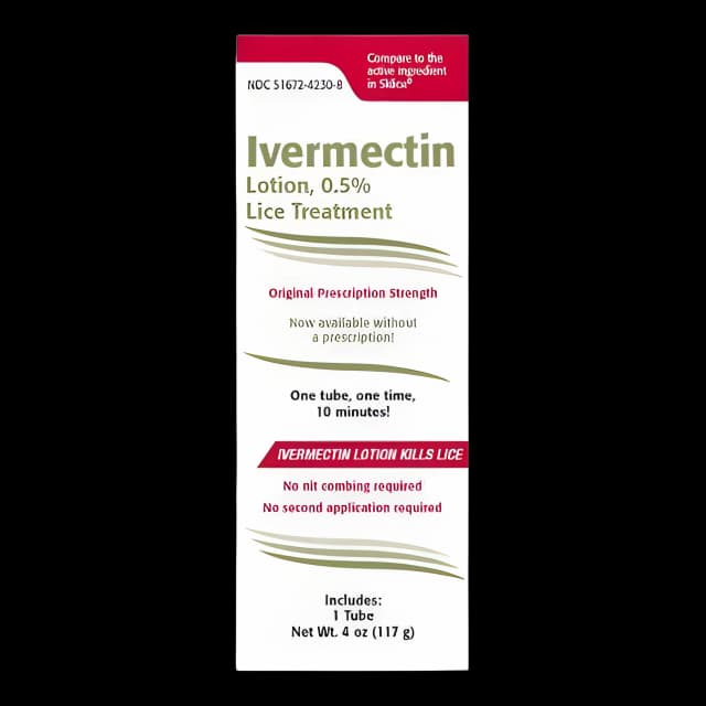 Ivermectin 0.5% Lotion Tube 4 oz.