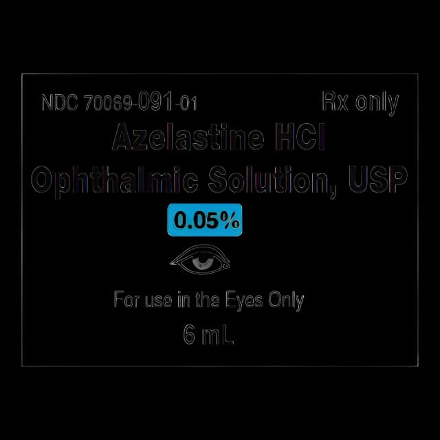 Azelastine HCl 0.05% Allergy Relief Nasal Spray - 6mL