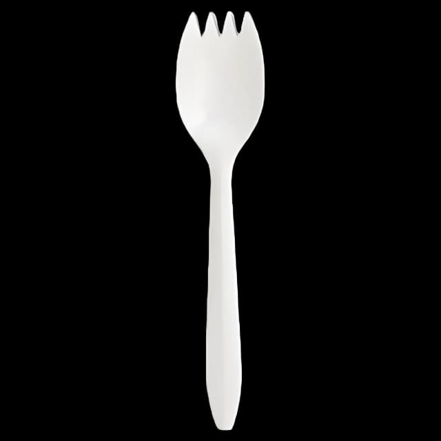 Spork Boardwalk® White Polypropylene