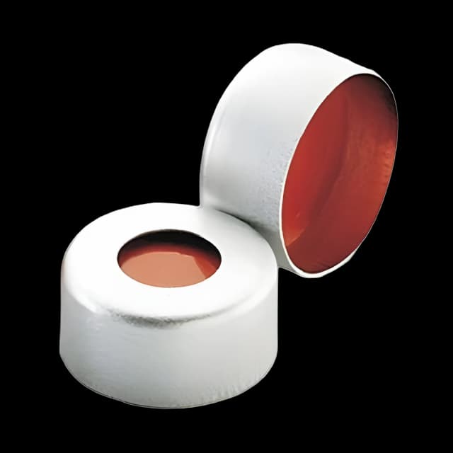 Wheaton 11mm Aluminum/PTFE/Rubber Vial Closure - 224211-01