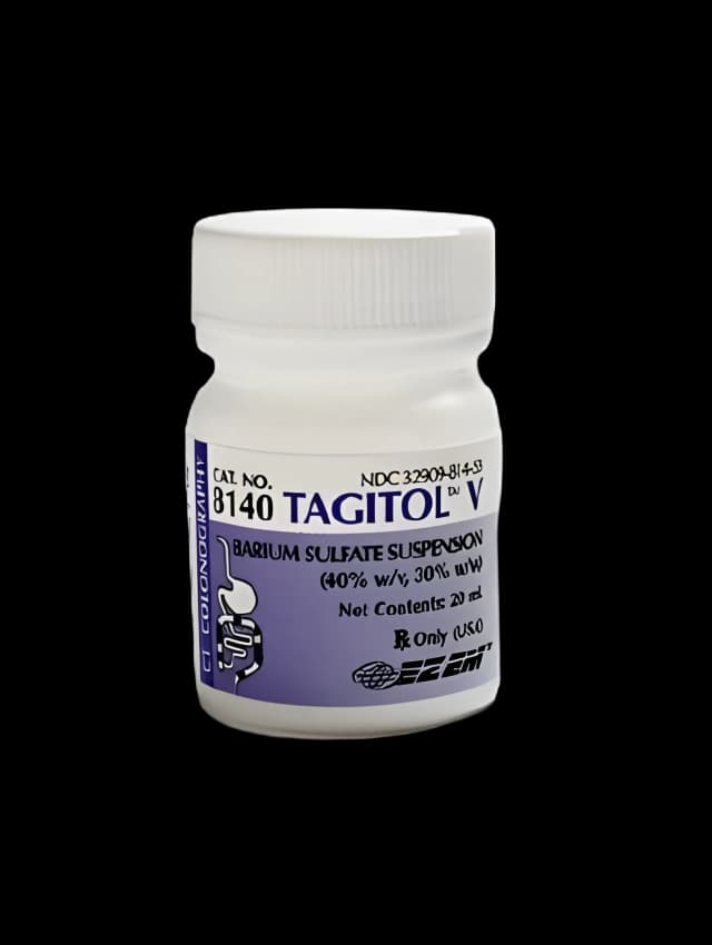 Tagitol V™ Barium Sulfate 40% Suspension Bottle 20 mL - 390802