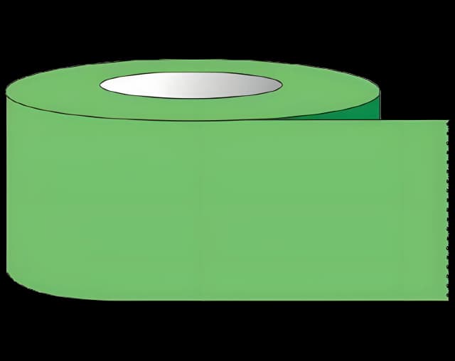 Shamrock Green Label Tape 3/4x60" for Medical Labs