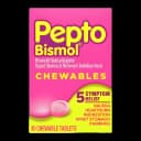 Anti-Diarrheal Pepto Bismol® 262 mg Strength Chewable Tablet 30 per Box - 37000047709