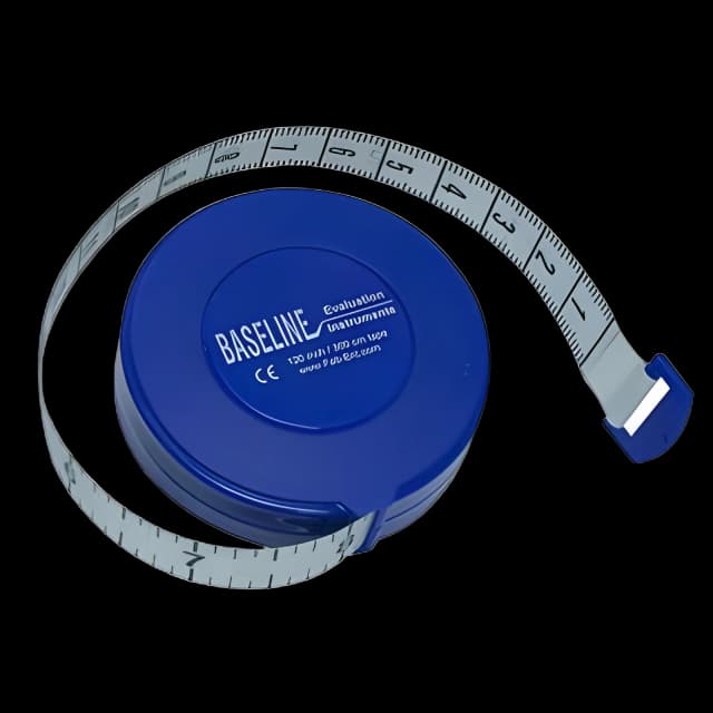 Measurement Tape Baseline® 72 Inch Woven Fabric / Plastic Casing Reusable Inches / Centimeters - 12-1211