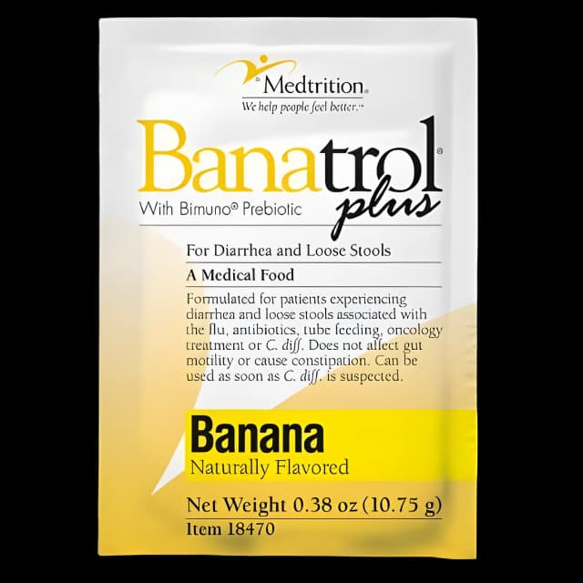 Oral Supplement Banatrol® Plus Banana Flavor Powder 11 Gram Individual Packet