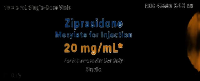 Ziprasidone Mesylate 20 mg Injection by Dr. Reddy's