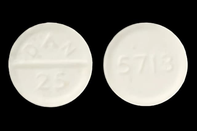 Amoxapine 25 mg Tablet Bottle 100 Tablets