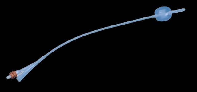 Foley Catheter Folysil® 2-Way Standard Tip 30 cc Balloon 18 Fr. Silicone