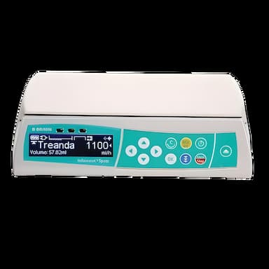 Large Volume Infusion Pump Infusomat® Space® NiMH Rechargeable Battery Linear Peristaltic NonWireless 0.1 to 9999 mL Volume 0.1 to 1200 mL / Hr. Flow Rate - 638-003
