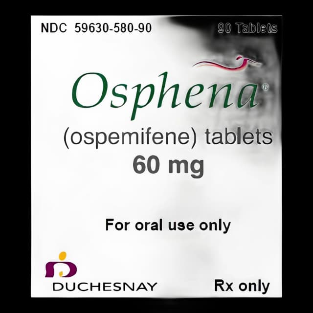 Osphena Ospemifene 60 mg Tablet Bottle 90 Tablets