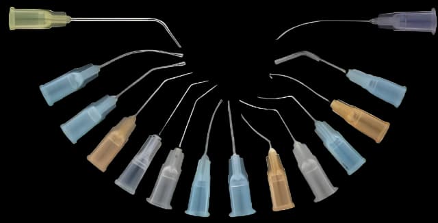 Retrobulbar Needle Visitec™ 1-1/2 Inch 25 Gauge Atkinson Style