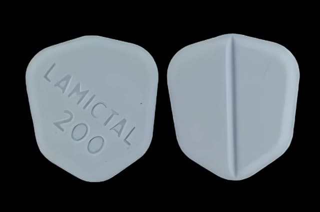 Lamictal® Lamotrigine 200 mg Tablet Bottle 60 Tablets