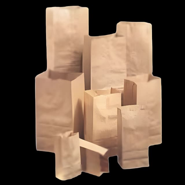 Grocery Bag General Brown Kraft Paper #8 - BAGGX8500