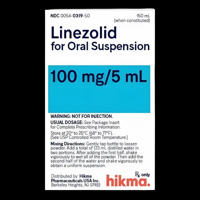 Linezolid 100mg/5mL Suspension - Treat Infections Effectively