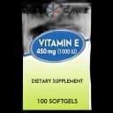 Vitamin Supplement McKesson Brand Vitamin E 1000 IU Strength Softgel 100 per Bottle