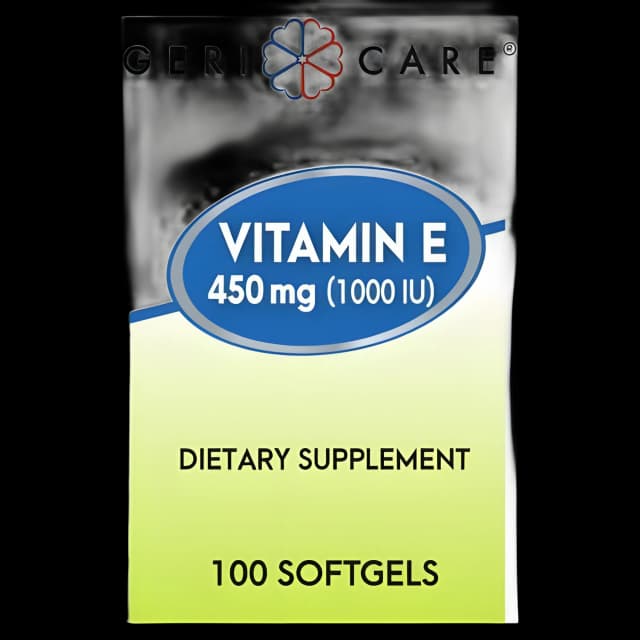 Vitamin Supplement McKesson Brand Vitamin E 1000 IU Strength Softgel 100 per Bottle
