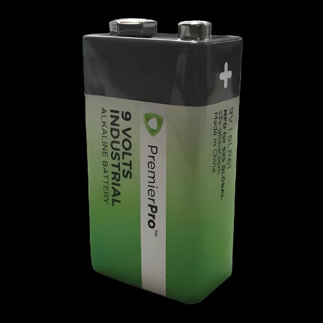 Industrial Battery PremierPro™ 9V Cell 9V Disposable 1 Pack