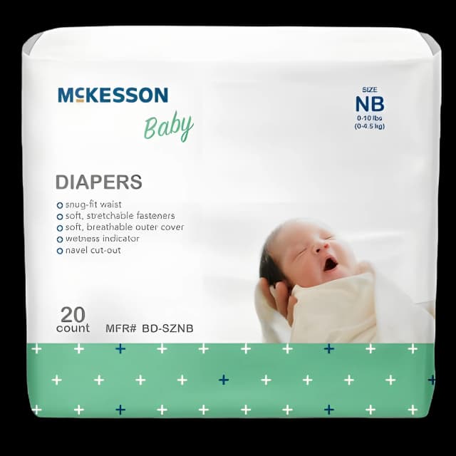 McKesson Newborn Diapers - Heavy Absorbency
