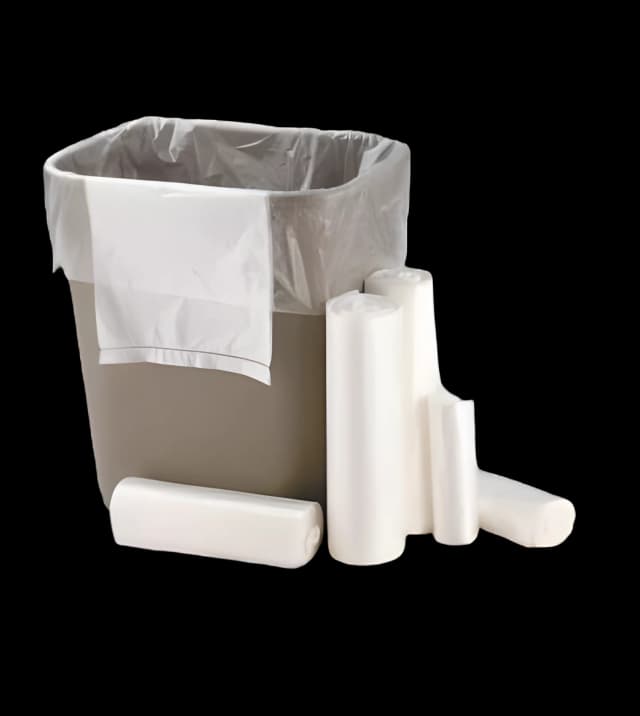Trash Bag 60 gal. Black HDPE 19 Mic. 38 X 60 Inch Star Seal Bottom Coreless Roll
