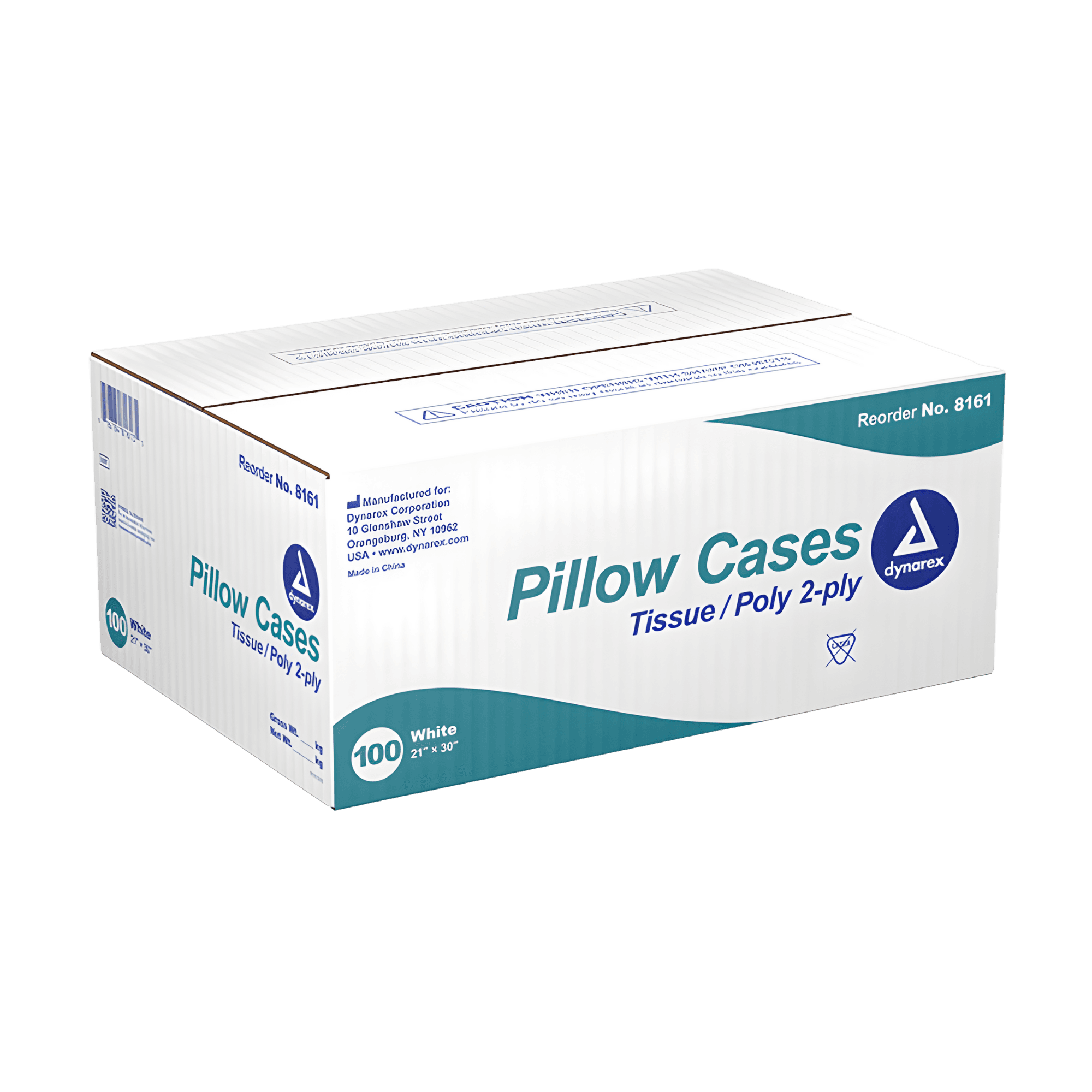 Pillow Cases, 2-Ply, 21” x 30”, 100/cs