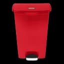 Rubbermaid Slim Jim 18 Gal Medical Trash Can
