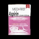 Pain Relief Medi-First® 325 mg Strength Aspirin Unit Dose Tablet 100 per Box