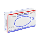 Cardinal Health FLEXAL Touch Nitrile Exam Gloves, Powder-Free, Small, Blue, 3.1 MIL, Chemo Tested, 100 count/bx