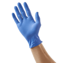 Cardinal Health FLEXAL Touch Nitrile Exam Gloves, Powder-Free, Small, Blue, 3.1 MIL, Chemo Tested, 100 count/bx