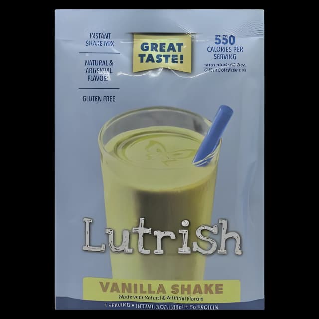 Oral Supplement Lutrish Vanilla Flavor Powder 3 oz. Individual Packet