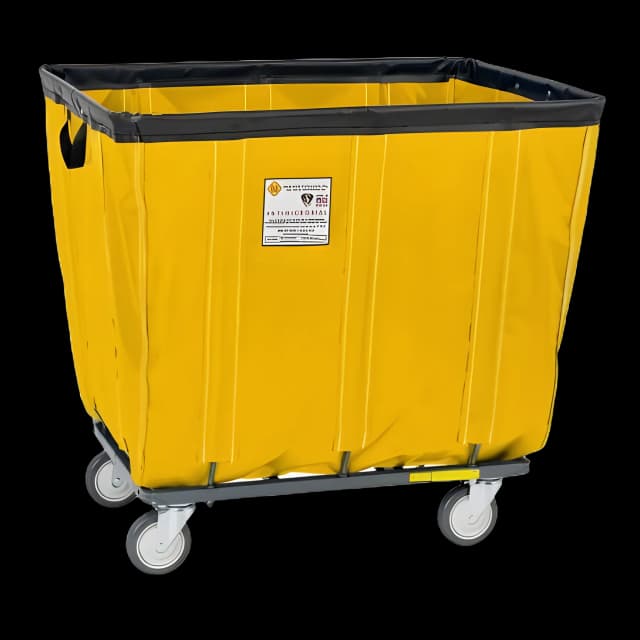 Basket Truck with Antimicrobial Liner 500 lb. Weight Capacity Steel 5 Inch Casters