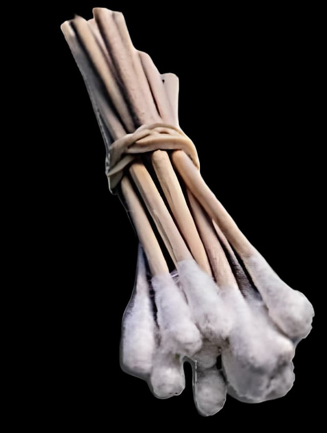 Swabstick Bioseal® Cotton Tip Wood Shaft 3 Inch Sterile 20 per Pack