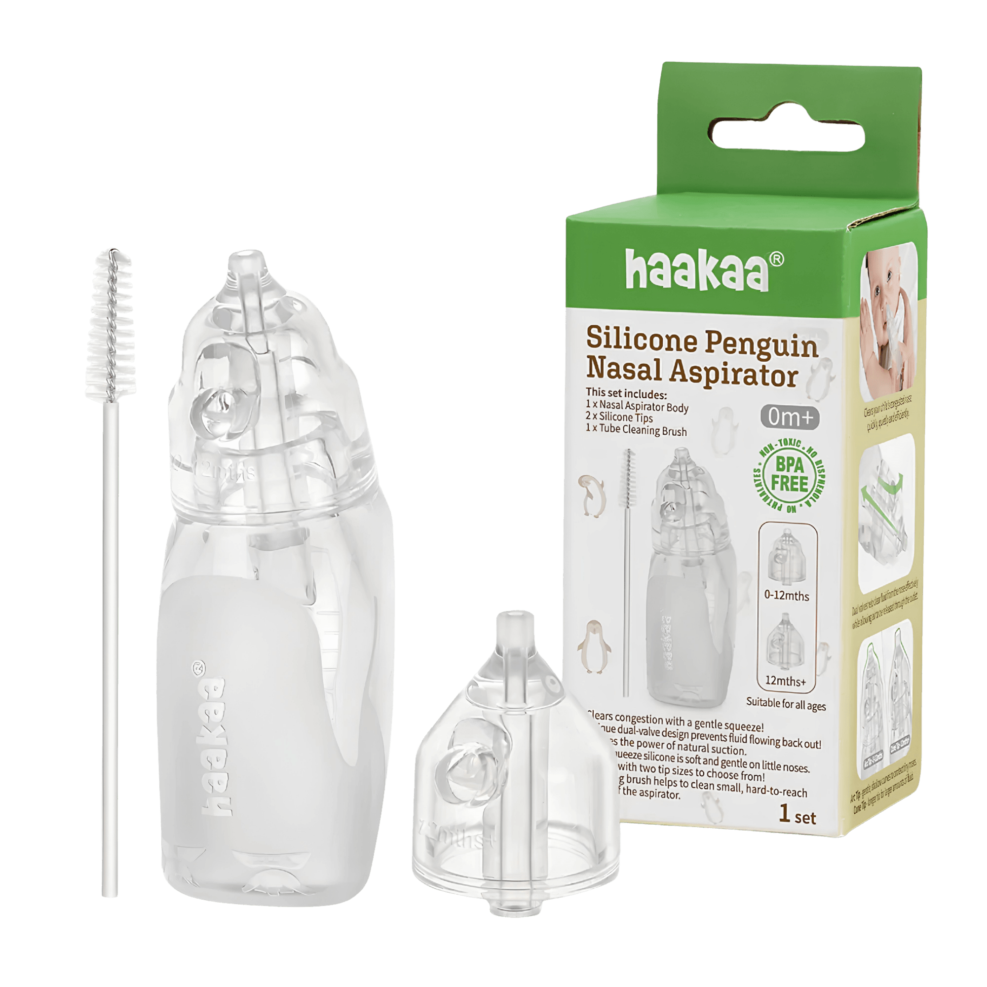 Silicone Penguin Nasal Aspirator