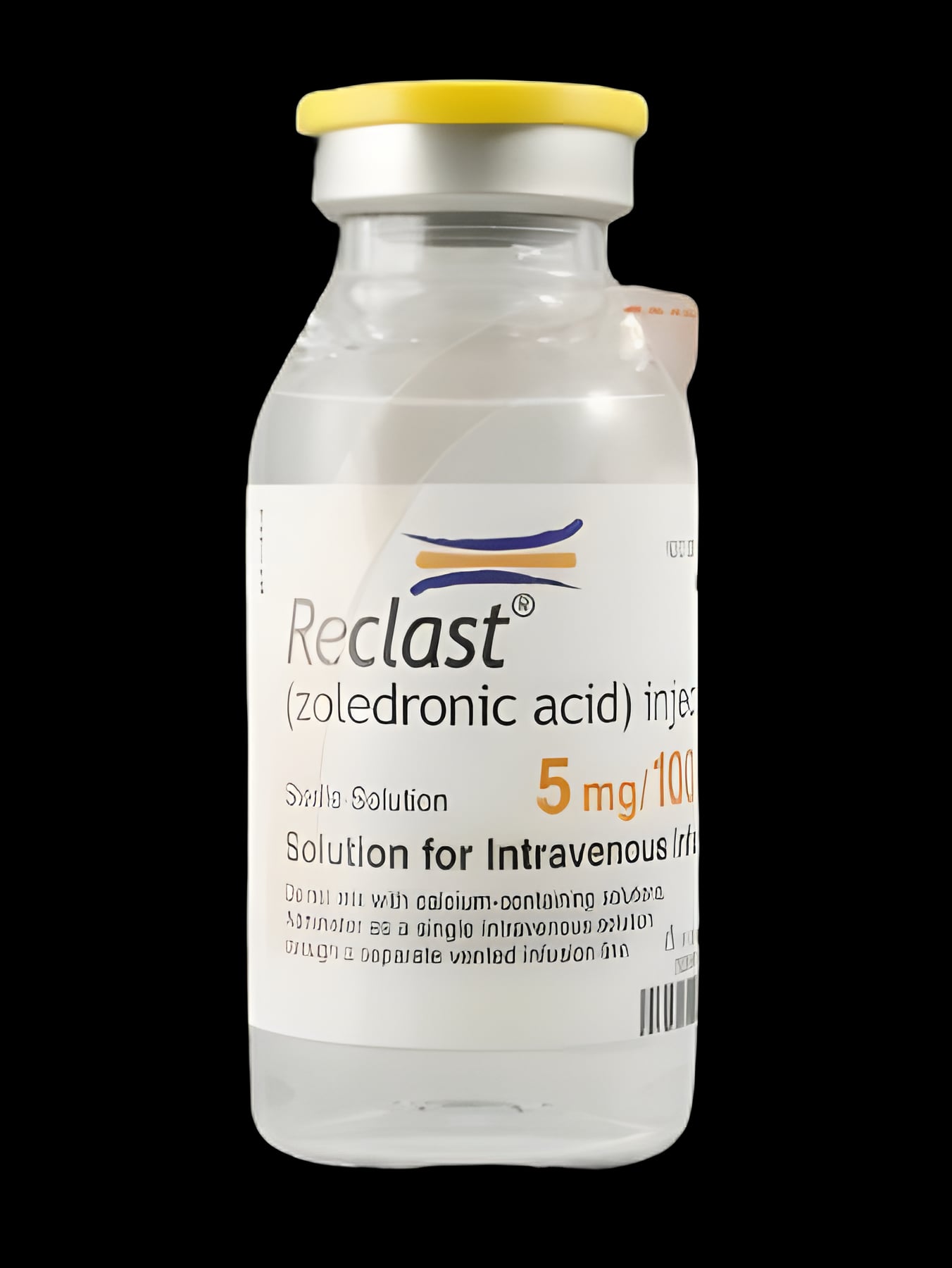 Reclast® Zoledronic Acid / Mannitol-Water 5 mg / 100 mL Injection Infusion Bottle 100 mL