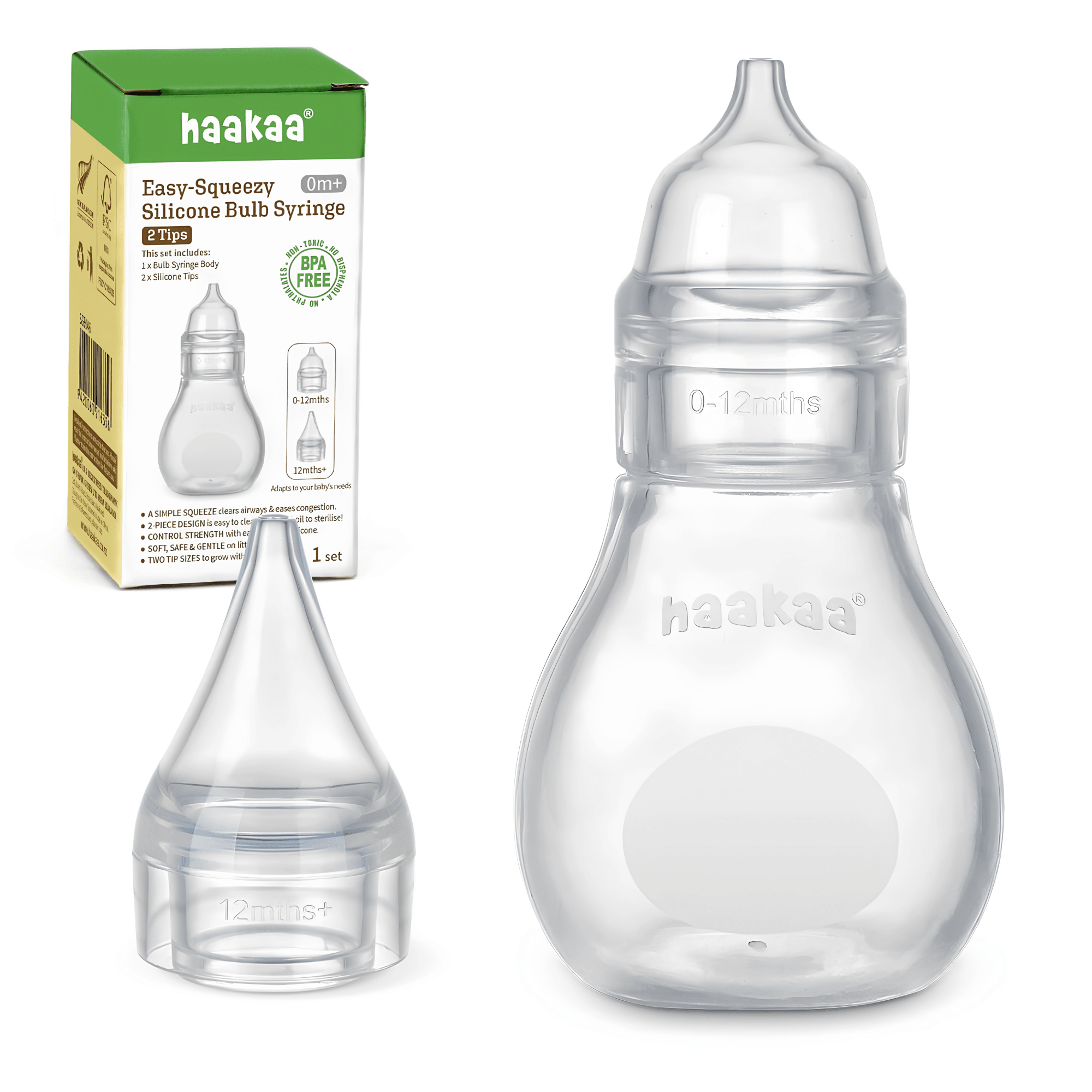 Easy-Squeezy Silicone Bulb Syringe