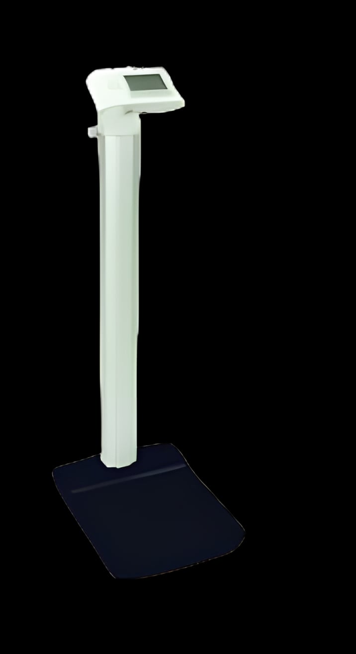 Floor Scale Tanita® Digital Display 660 lbs. / 300 kg Capacity Black / White AC Adapter / Battery Operated