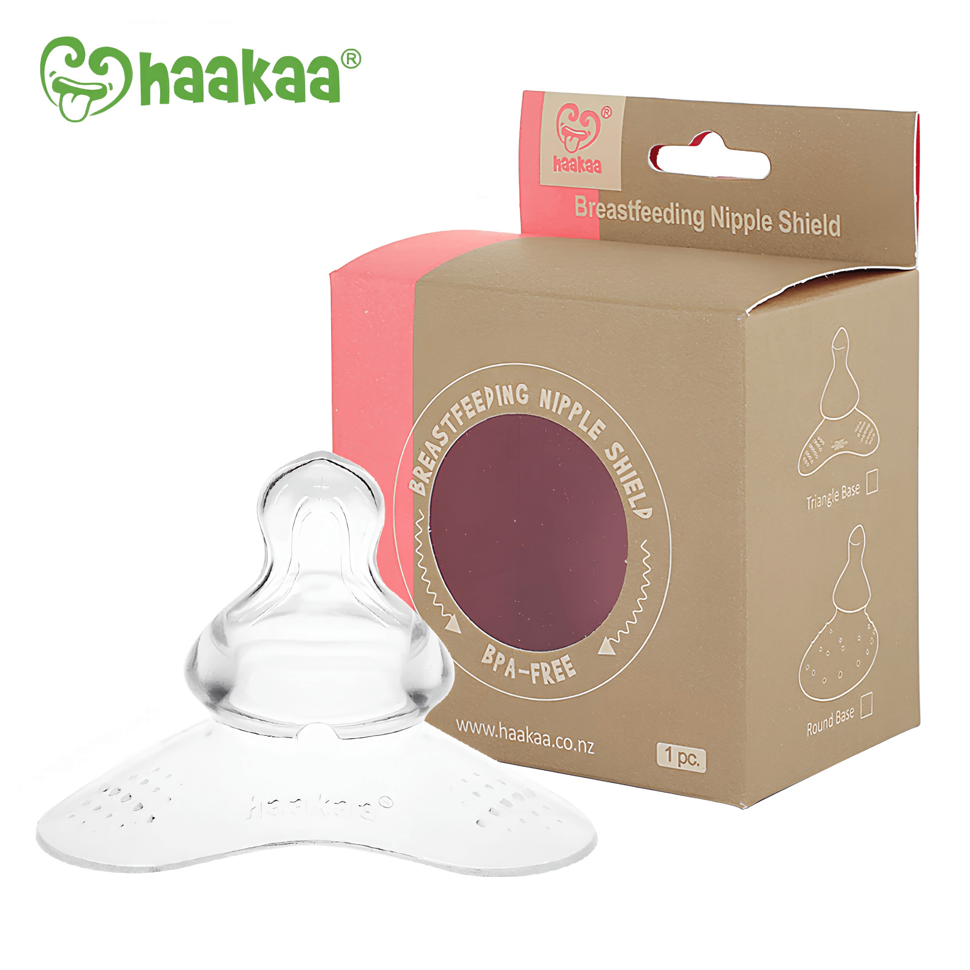 Breastfeeding Nipple Shield — Orthodontic Nipple (Triangle Base)