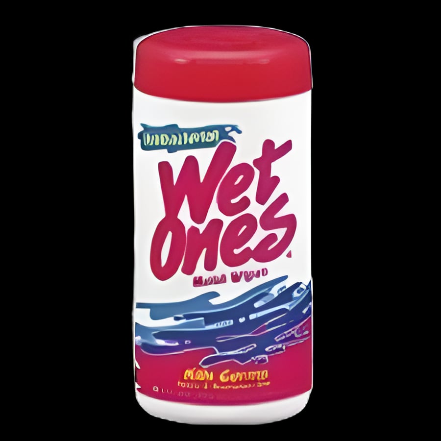 Hand Sanitizing Wipe Wet Ones® Antibacterial 40 Count Benzethonium Chloride Wipe Canister - 07682804703